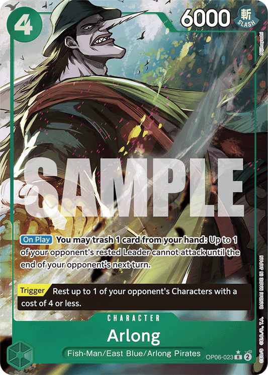 Arlong (Full Art) - Premium Booster -The Best- - R - OP06-023
