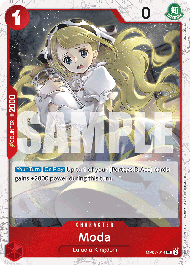 Moda (Pirate Foil) - Premium Booster -The Best- Vol. 2 - UC - OP07-014