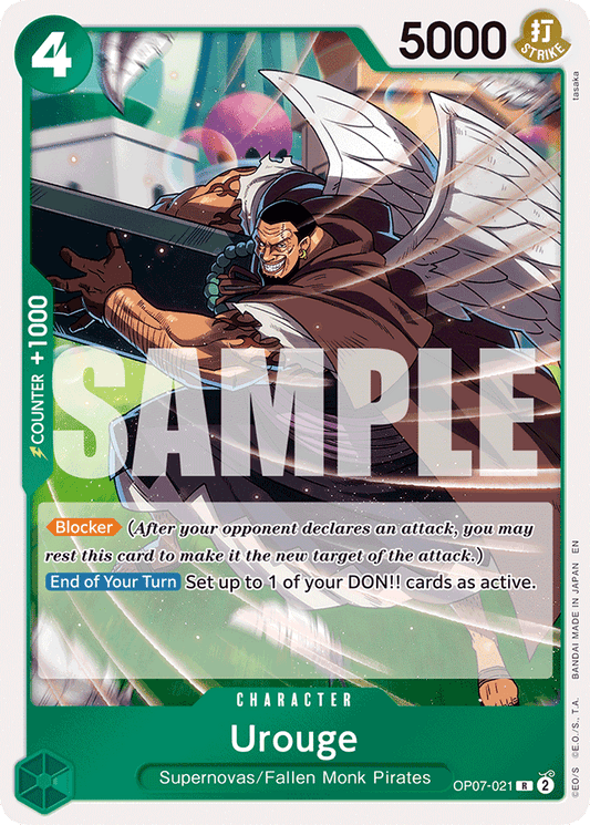 Urouge (Reprint) - Premium Booster -The Best- Vol. 2 - R - OP07-021