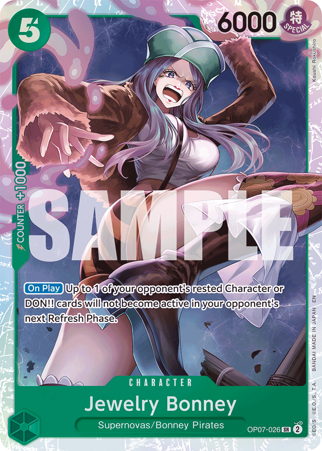 Jewelry Bonney - OP07-026 (Reprint) - Premium Booster -The Best- Vol. 2 - SR - OP07-026
