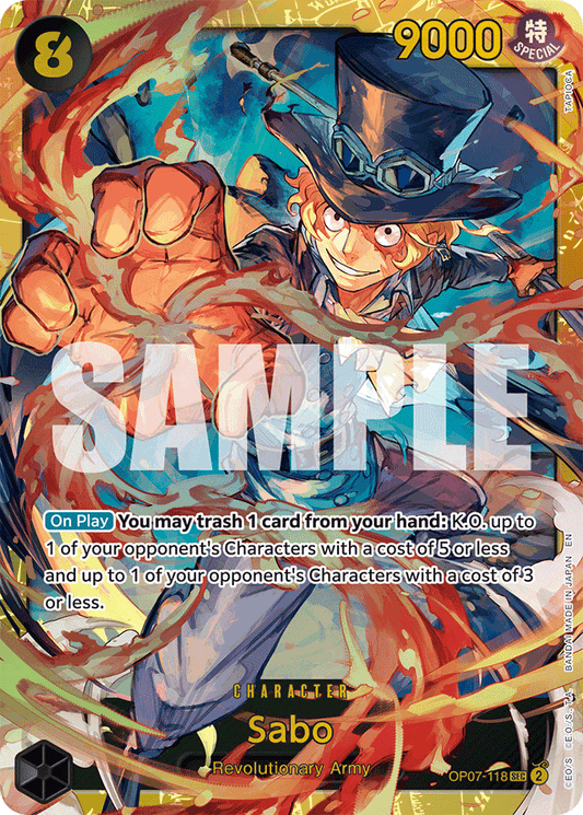 Sabo - OP07-118 (Reprint) - Premium Booster -The Best- Vol. 2 - SEC - OP07-118