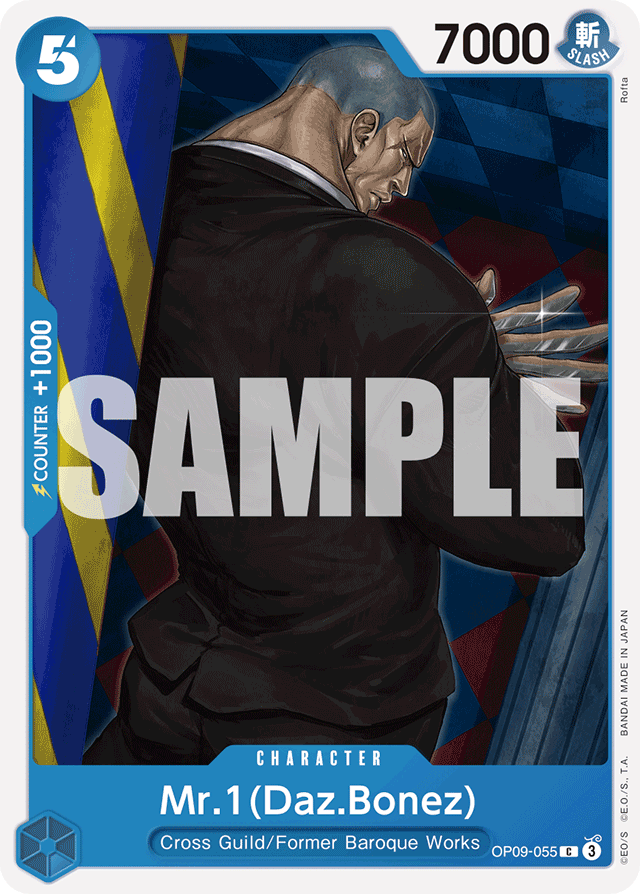 Mr.1(Daz.Bonez) - Emperors in the New World - C - OP09-055