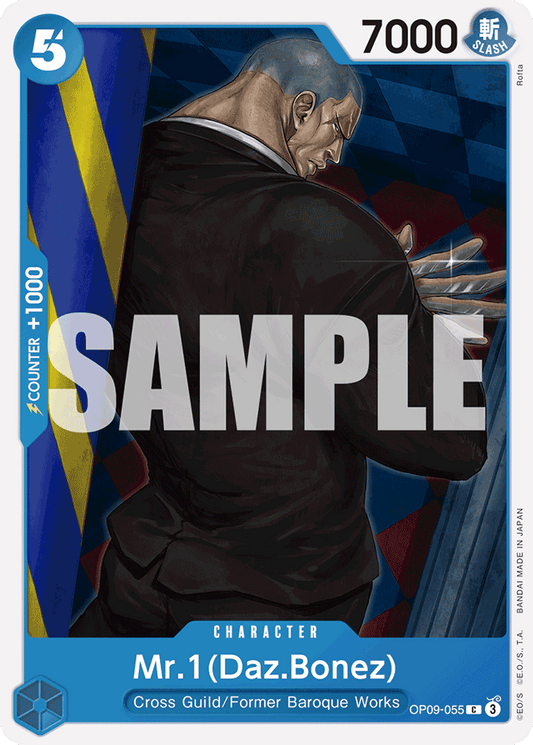 Mr.1(Daz.Bonez) - Emperors in the New World - C - OP09-055