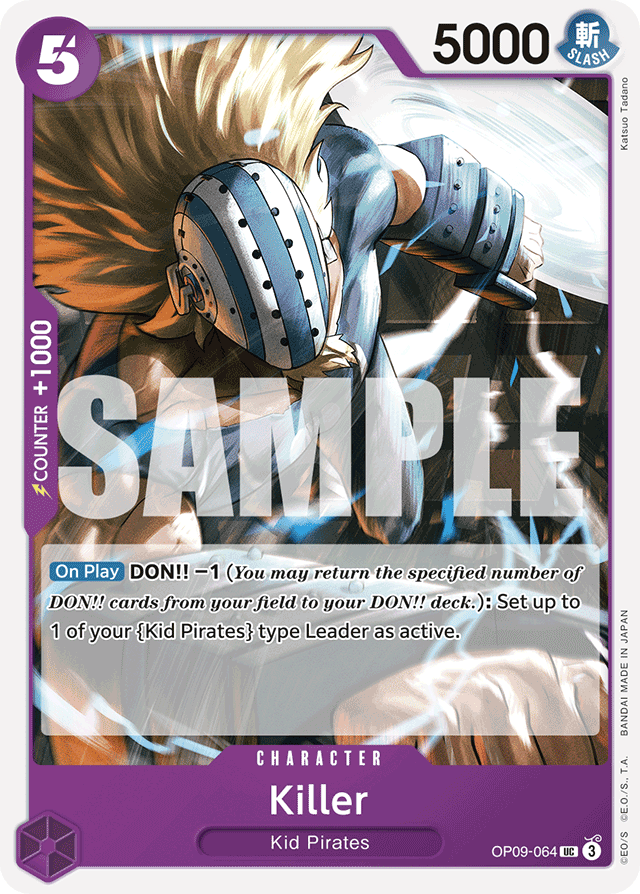 Killer - Emperors in the New World - UC - OP09-064