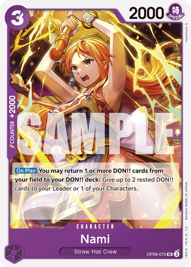 Nami (070) - Emperors in the New World - UC - OP09-070