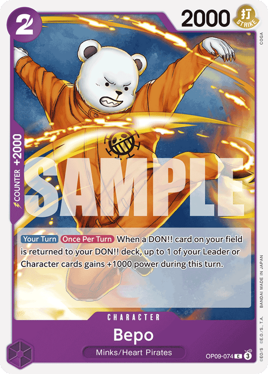 Bepo - Emperors in the New World - C - OP09-074