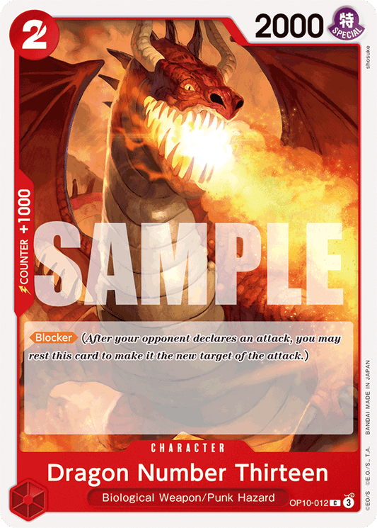 Dragon Number Thirteen - Royal Blood - C - OP10-012