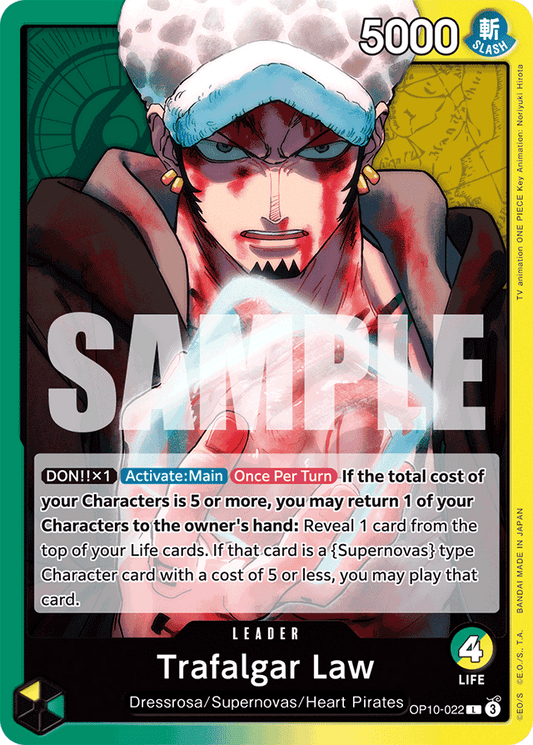 Trafalgar Law (022) - Royal Blood - L - OP10-022