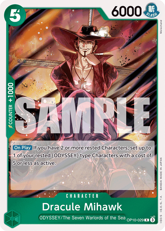 Dracule Mihawk - Royal Blood - R - OP10-029