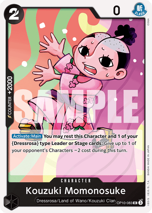 Kouzuki Momonosuke (083) - Royal Blood - UC - OP10-083