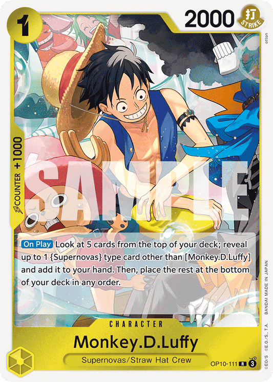 Monkey.D.Luffy (111) - Royal Blood - R - OP10-111