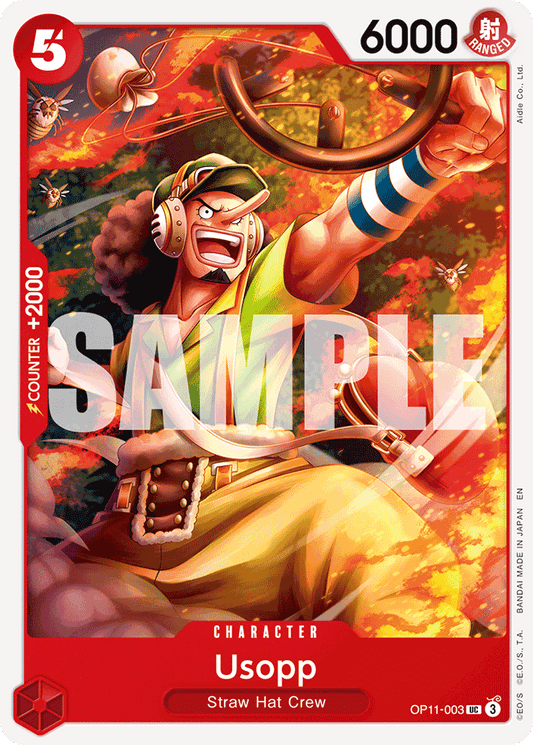 Usopp - A Fist of Divine Speed - UC - OP11-003