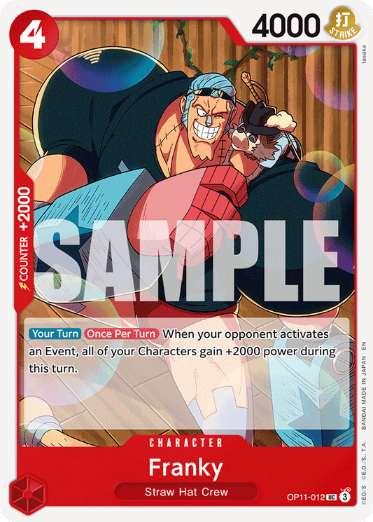 Franky - A Fist of Divine Speed - UC - OP11-012