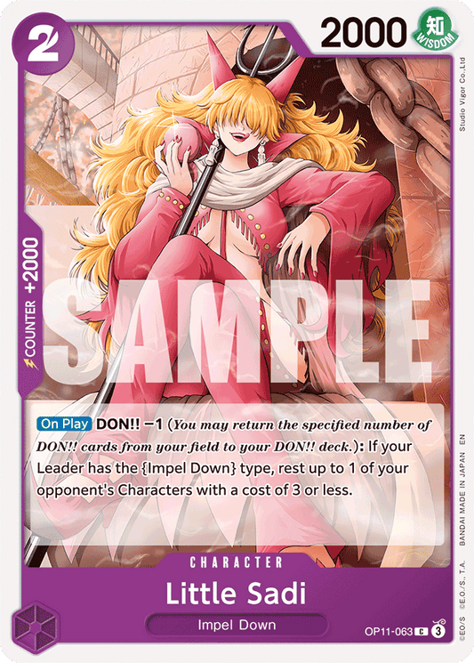 Little Sadi - A Fist of Divine Speed - C - OP11-063