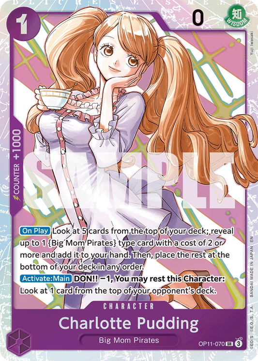 Charlotte Pudding - A Fist of Divine Speed - SR - OP11-070