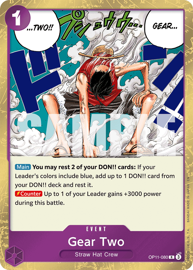 Gear Two - A Fist of Divine Speed - R - OP11-080