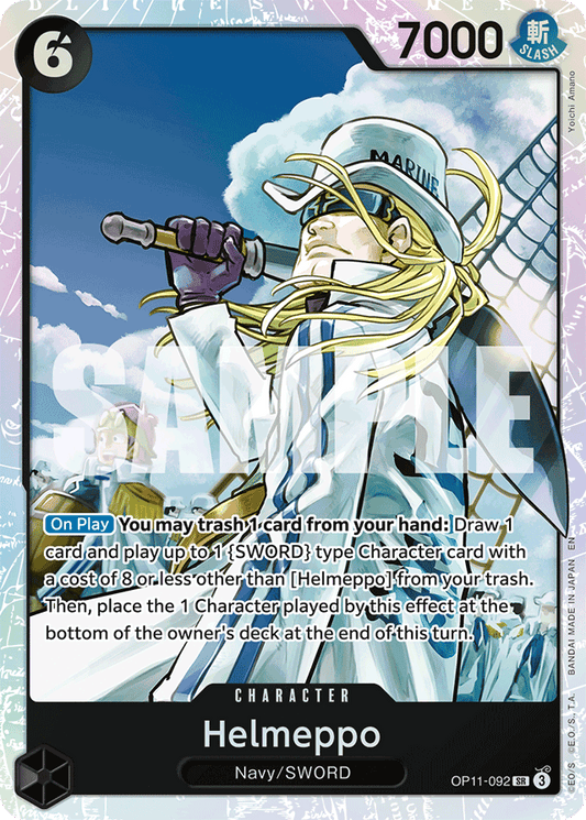 Helmeppo - A Fist of Divine Speed - SR - OP11-092