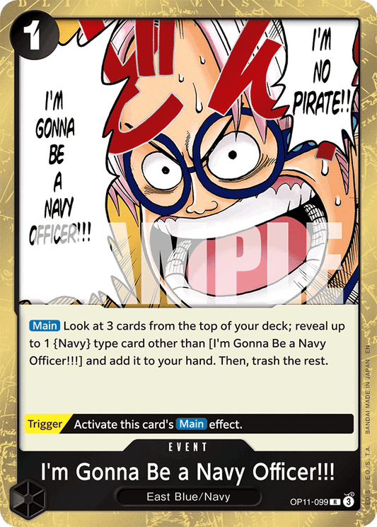 I'm Gonna Be a Navy Officer!!! - A Fist of Divine Speed - R - OP11-099