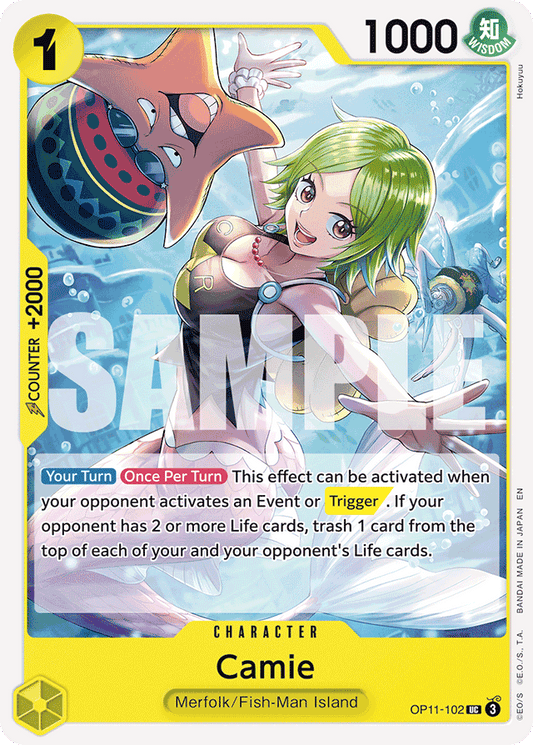 Camie - A Fist of Divine Speed - UC - OP11-102