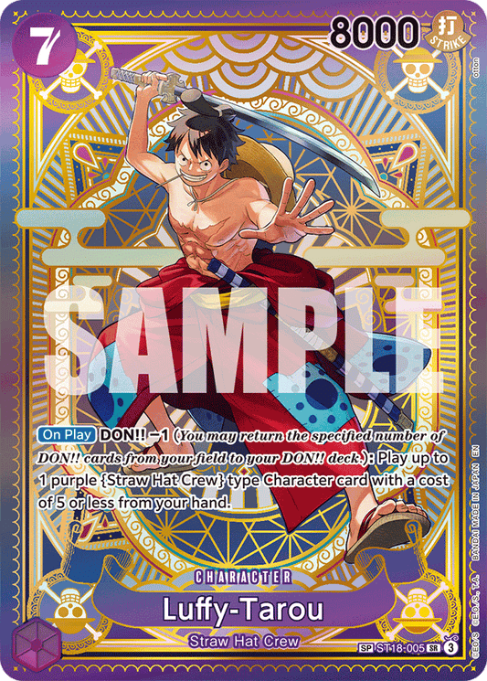 Luffy-Tarou (SP) - A Fist of Divine Speed - SR - ST18-005
