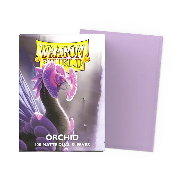Dragon Shield Orchid - Matte Dual Sleeves - Standard Size