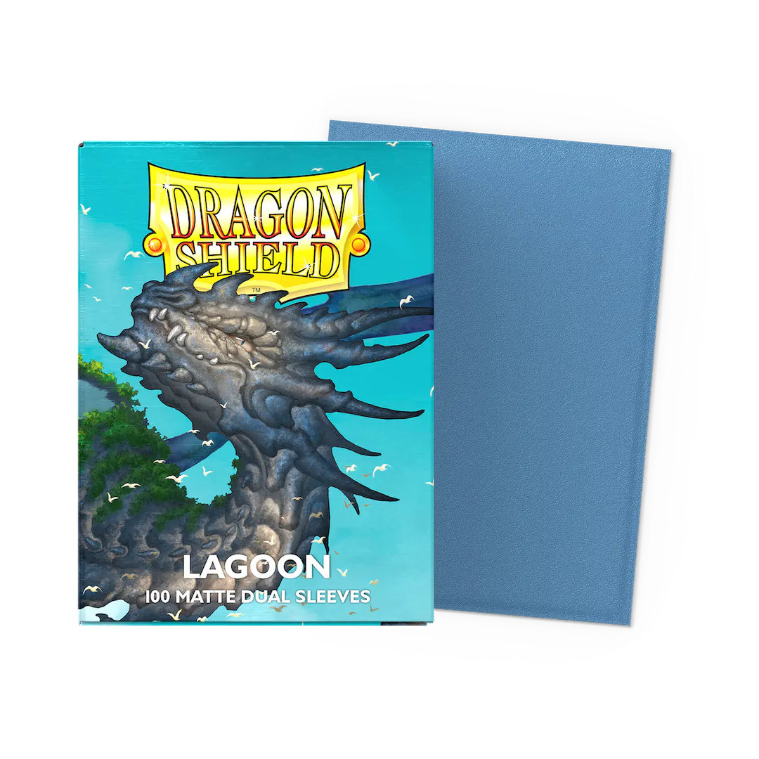 Dragon Shield Lagoon- Dual Matte- standard