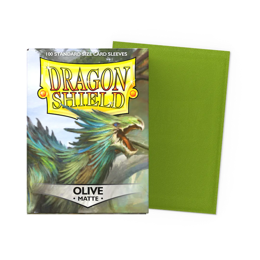 Dragon Shield Olive- Matte- Standard