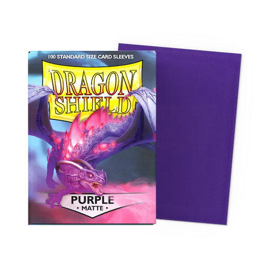 Dragon Shield Purple - Matte Sleeves - Standard Size