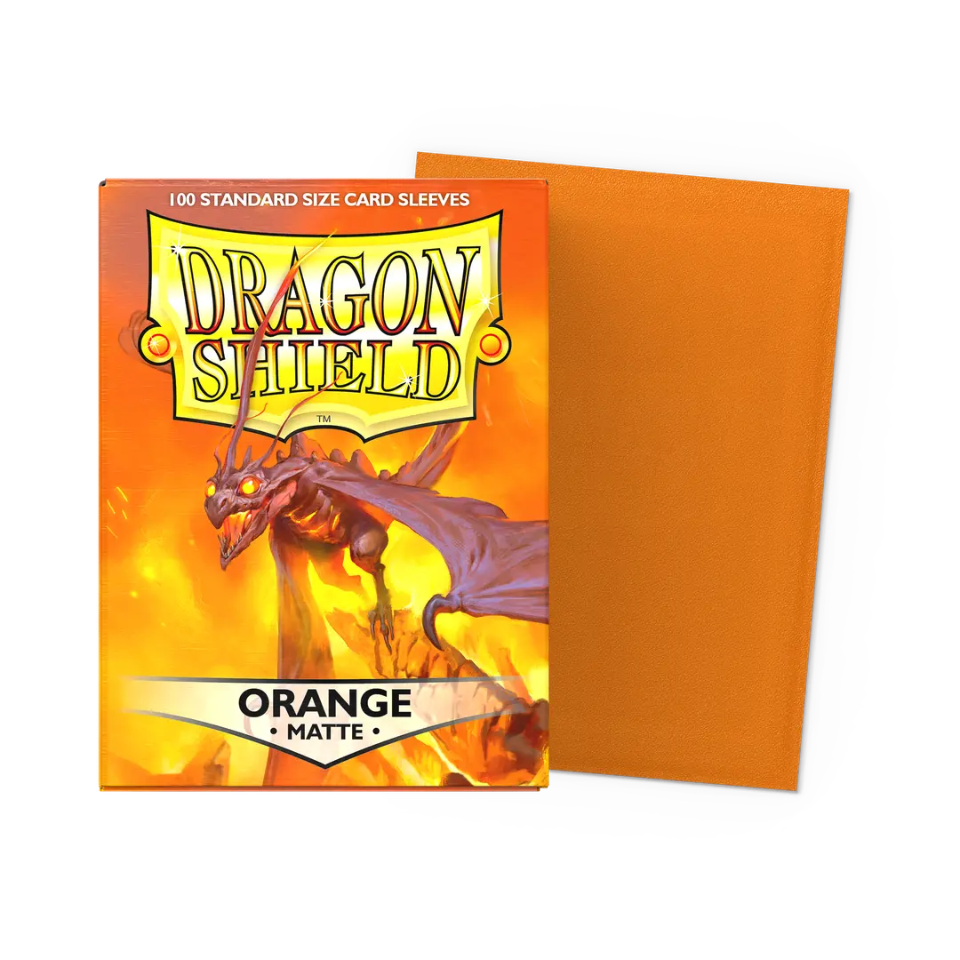 Dragon Shield Orange - Matte Sleeves