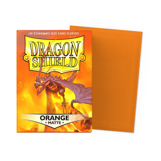 Dragon Shield Orange - Matte Sleeves
