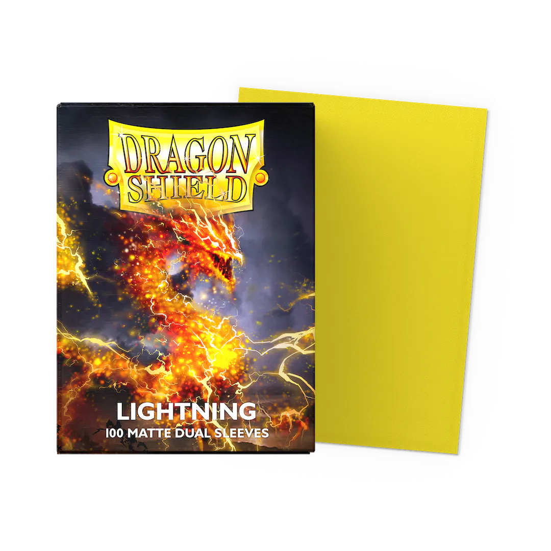Dragon Shield Lightning- Dual Matte- Standard
