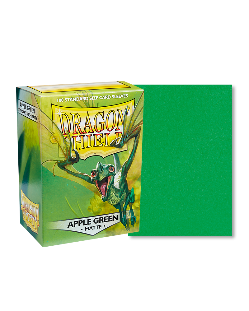 Dragon Shield Apple Green - Matte Sleeves -  Standard