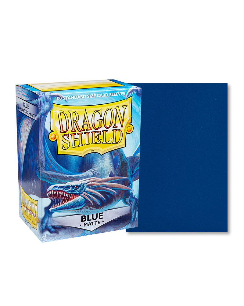 Dragon Shield Blue - Matte Sleeves -  Standard