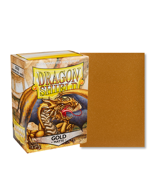 Dragon Shield Gold - Matte Sleeves -  Standard