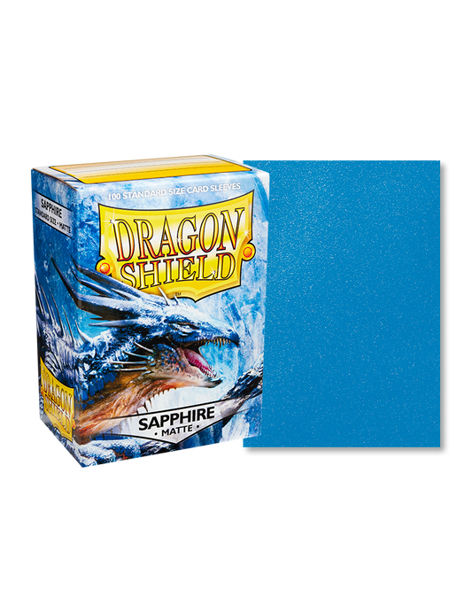 Dragon Shield Sapphire - Matte Sleeves -  Standard