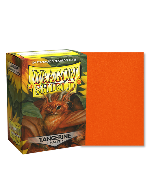 Dragon Shield Tangerine - Matte Sleeves -  Standard