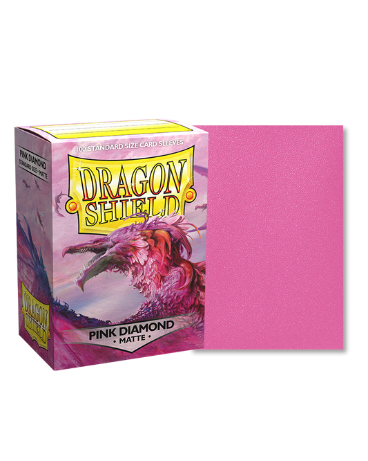 Dragon Shield Pink Diamond - Matte Sleeves -  Standard