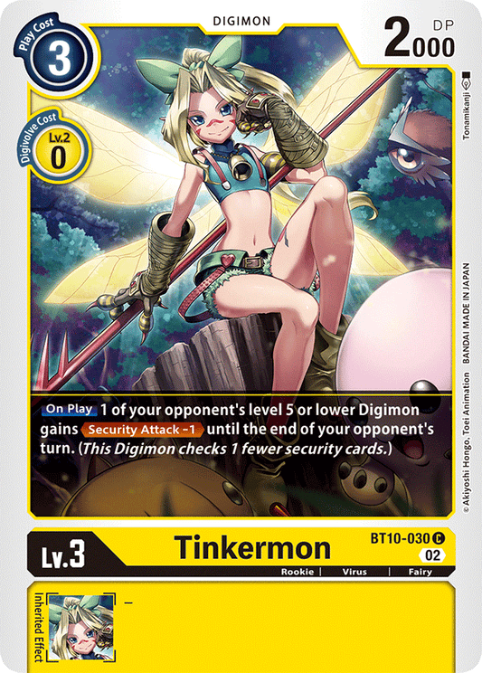 Tinkermon - Xros Encounter - Common - BT10-030 C