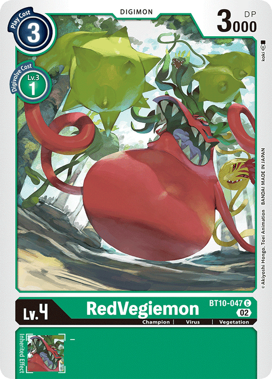 RedVegiemon - Xros Encounter - Common - BT10-047 C