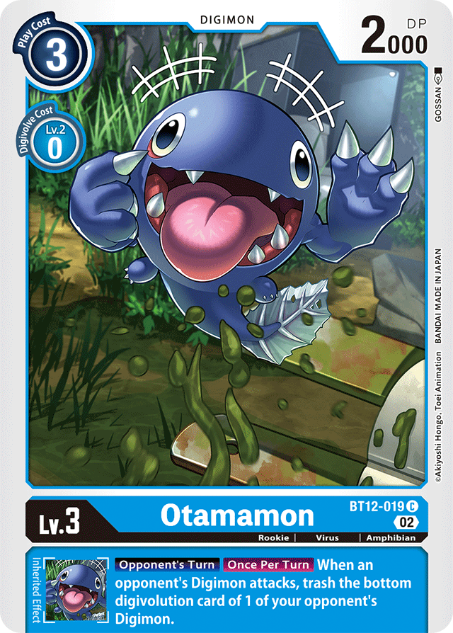 Otamamon - Across Time - Common - BT12-019 C