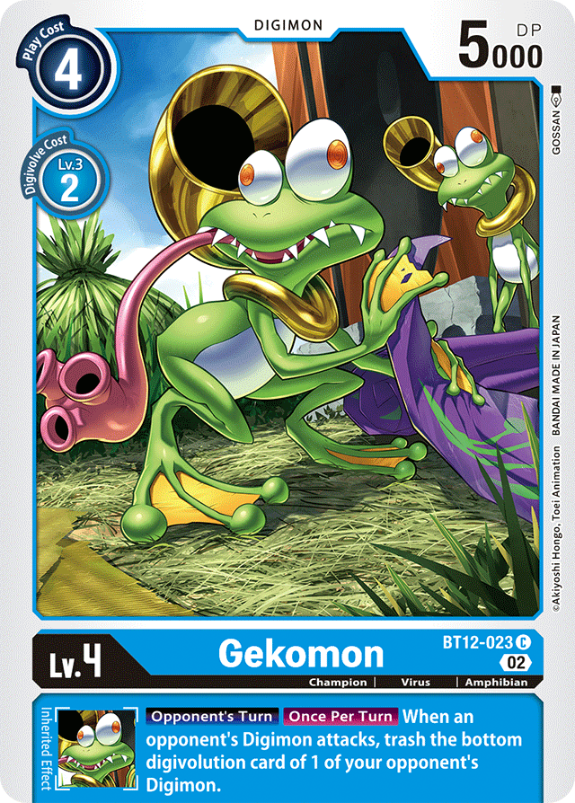 Gekomon - Across Time - Common - BT12-023 C