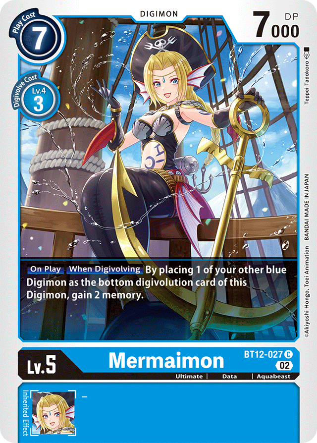 Mermaimon - Across Time - Common - BT12-027 C