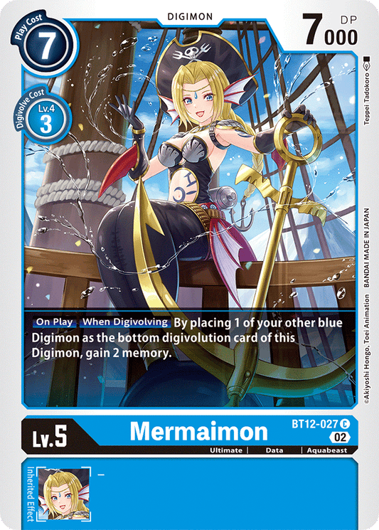 Mermaimon - Across Time - Common - BT12-027 C