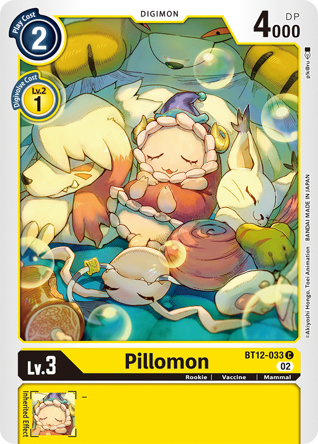 Pillomon - Across Time - Common - BT12-033 C