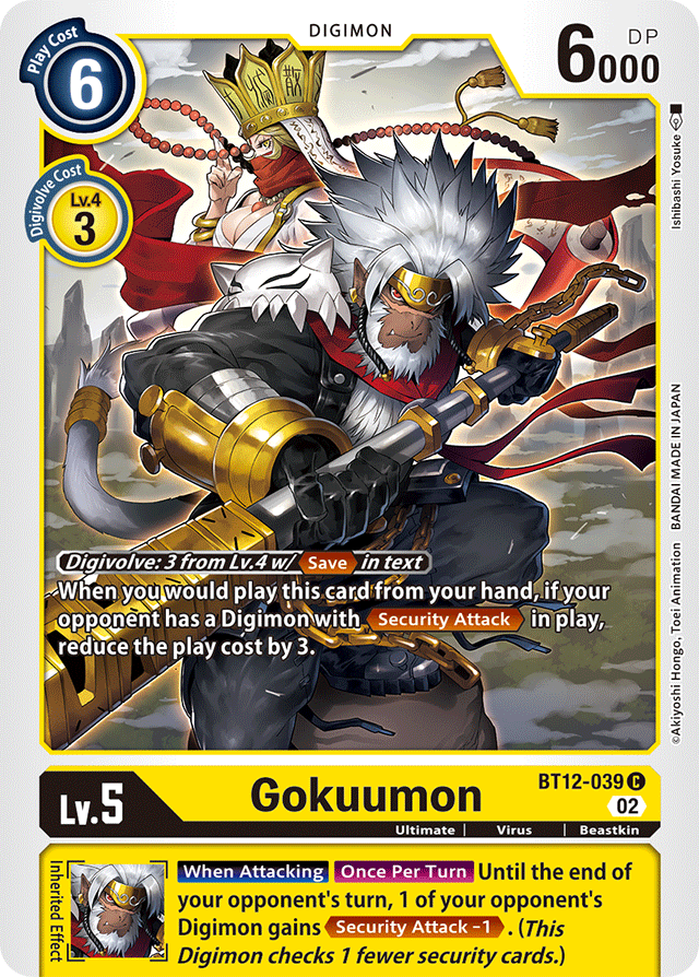 Gokuumon - Across Time - Common - BT12-039 C