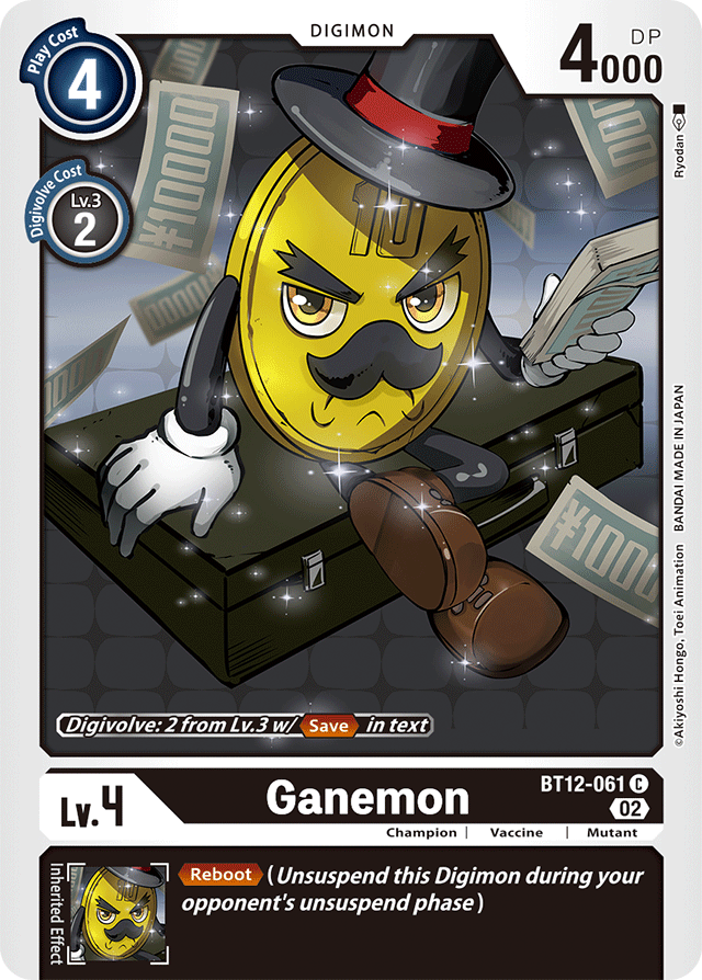 Ganemon - Across Time - Common - BT12-061 C