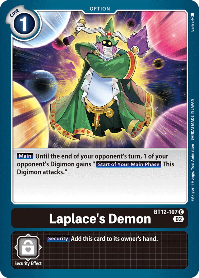 Laplace's Demon - Across Time - Common - BT12-107 C