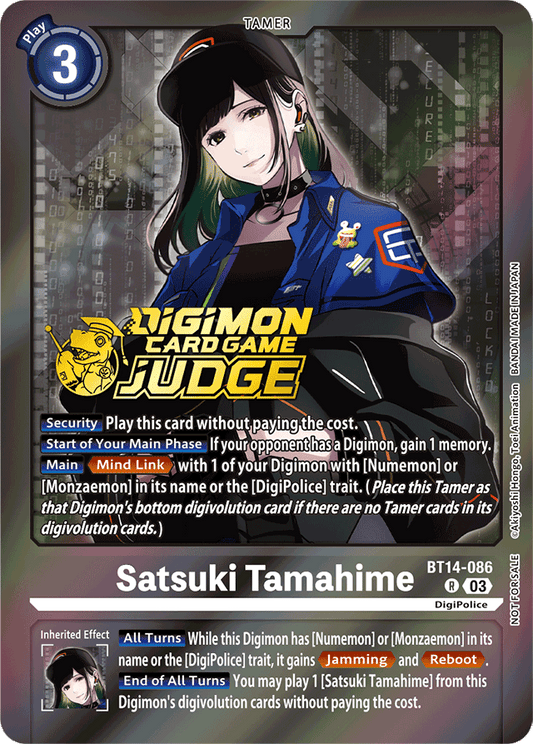 Satsuki Tamahime (Judge Pack 6) - Blast Ace - Promo - BT14-086 R