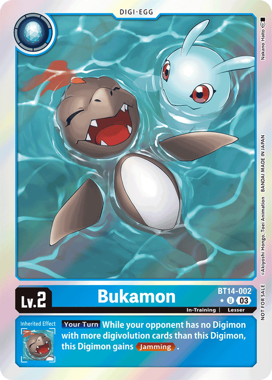 Bukamon (Blast Ace Box Promotion Pack) - Blast Ace - Uncommon - BT14-002 U