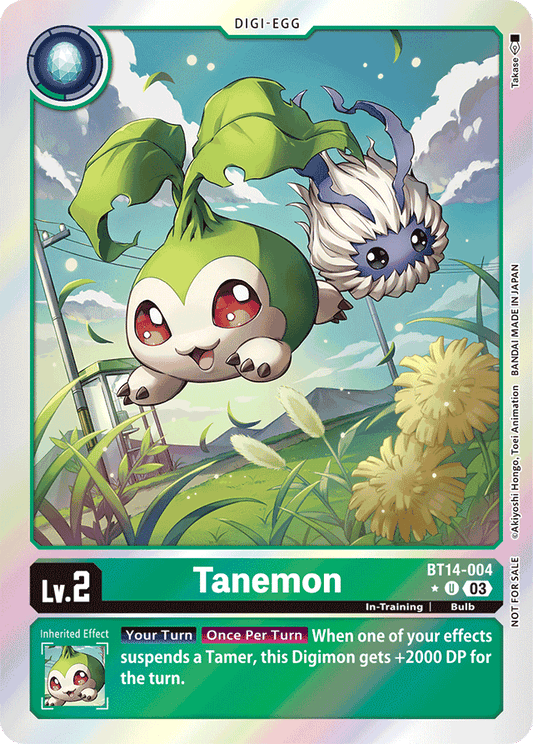 Tanemon (Blast Ace Box Promotion Pack) - Blast Ace - Uncommon - BT14-004 U
